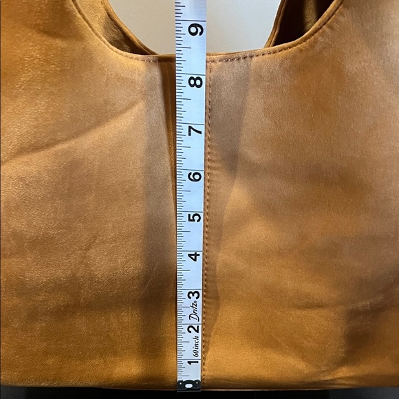 Ahdorned | Suede Hobo Bag w/Matching Bag & Embroidered Crossbody Strap - Picture 14 of 17